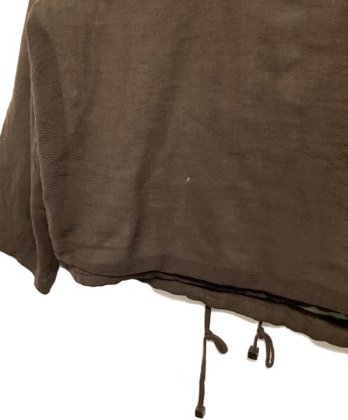 FENDI（フェンディ）FENDI (フェンディ) リネン混パーカー ブラウン サイズ:42の古着・服飾アイテム