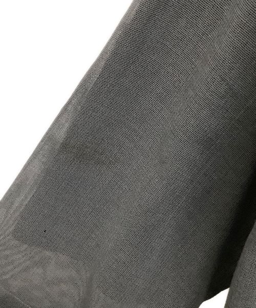 FENDI（フェンディ）FENDI (フェンディ) リネン混パーカー グレー サイズ:42の古着・服飾アイテム