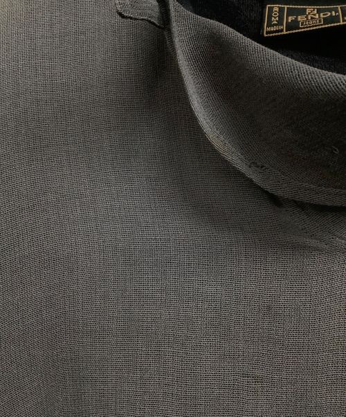 FENDI（フェンディ）FENDI (フェンディ) リネン混パーカー グレー サイズ:42の古着・服飾アイテム