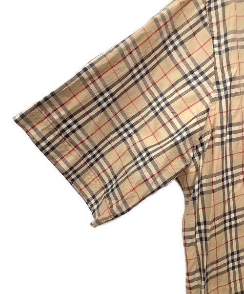 BURBERRY LONDON（バーバリーロンドン）BURBERRY LONDON (バーバリーロンドン) 半袖シャツ ベージュ サイズ:XLの古着・服飾アイテム