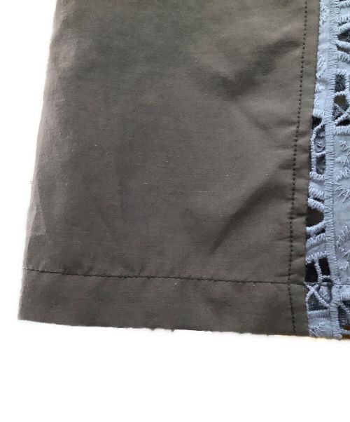 UNITED TOKYO（ユナイテッドトーキョー）UNITED TOKYO (ユナイテッドトーキョー) コットンレースウエスタンパンツ グレー×ブルー サイズ:1の古着・服飾アイテム