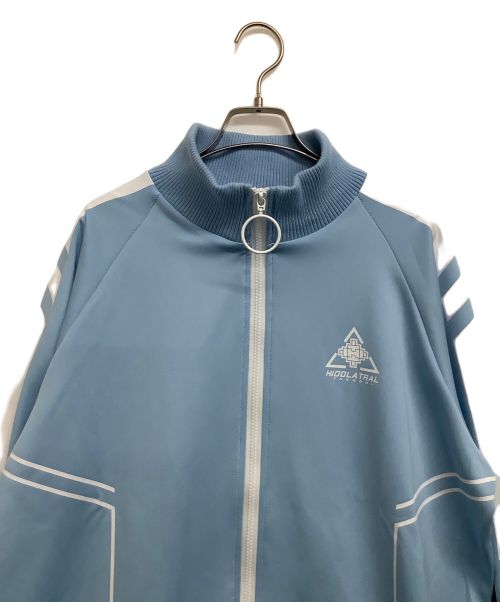 HIDOLA TRAL（イドラタール）HIDOLA TRAL (イドラタール) トラックジャケット スカイブルー×ホワイト サイズ:Mの古着・服飾アイテム