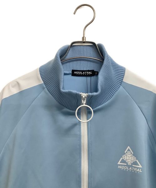 HIDOLA TRAL（イドラタール）HIDOLA TRAL (イドラタール) ジャージトップ スカイブルー×ホワイト サイズ:XLの古着・服飾アイテム