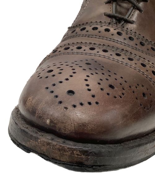 BROOKS BROTHERS（ブルックスブラザーズ）BROOKS BROTHERS (ブルックスブラザーズ) ウィングチップシューズ ブラウン サイズ:7の古着・服飾アイテム