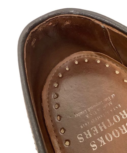 BROOKS BROTHERS（ブルックスブラザーズ）BROOKS BROTHERS (ブルックスブラザーズ) ウィングチップシューズ ブラウン サイズ:7の古着・服飾アイテム
