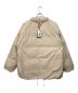 WHITE MOUNTAINEERING (ホワイトマウンテ二アニング) STUDIOUS (ステュディオス) WM X TAION HANTEN DOWN JACKET ベージュ サイズ:3：35000円