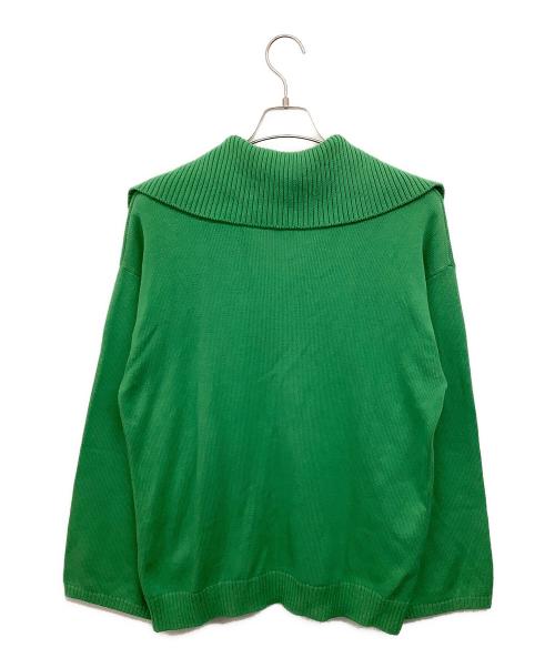 CITEN（シテン）CITEN (シテン) Vネックニット グリーン サイズ:FREEの古着・服飾アイテム