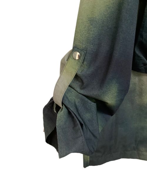 OAMC（オーエーエムシー）OAMC (オーエーエムシー) タイダイ ロングスリーブ ボタン付きジャケット グリーン サイズ:Lの古着・服飾アイテム