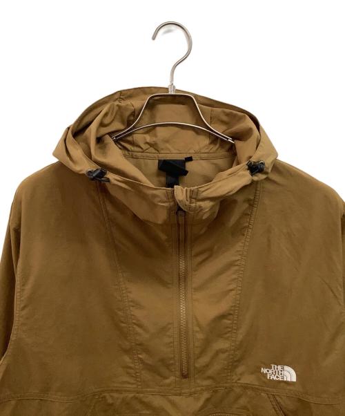 THE NORTH FACE（ザ ノース フェイス）THE NORTH FACE (ザ ノース フェイス) COMPACT ANORAK ブラウン サイズ:Mの古着・服飾アイテム