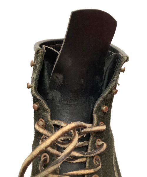 WHITE'S BOOTS（ホワイツブーツ）WHITE'S BOOTS (ホワイツブーツ) レースアップブーツ ダークグリーン サイズ:10EEの古着・服飾アイテム