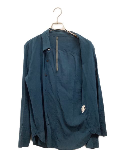 KAZUYUKI KUMAGAI ATTACHMENT（カズユキクマガイ アタッチメント）KAZUYUKI KUMAGAI ATTACHMENT (カズユキクマガイ アタッチメント) シャツ グリーン サイズ:2の古着・服飾アイテム