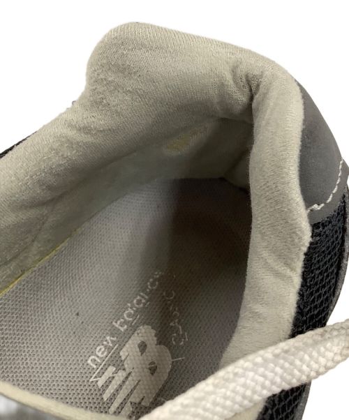 NEW BALANCE（ニューバランス）NEW BALANCE (ニューバランス) ローカットスニーカー ブラック×グレー サイズ:25.5の古着・服飾アイテム