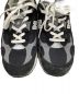 NEW BALANCE (ニューバランス) ローカットスニーカー ブラック×グレー サイズ:25.5：13000円