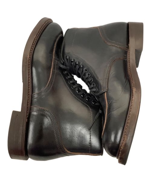 WHEEL ROBE（ウィールローブ）WHEEL ROBE (ウィールローブ) リットモックトゥブーツ ブラック サイズ:8　1/2の古着・服飾アイテム