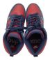中古・古着 NIKE SB (ナイキエスビー) Supreme (シュプリーム) Dunk High By Any Means　スニーカー レッド×ネイビー サイズ:26.5：12000円