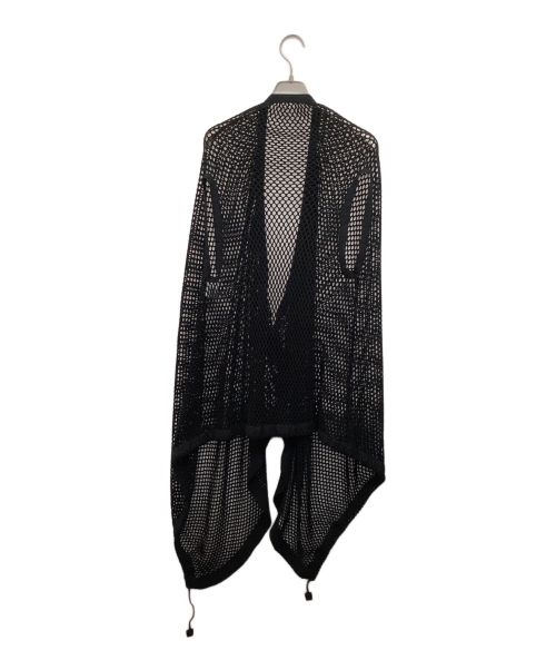 me ISSEY MIYAKE（ミーイッセイ ミヤケ）me ISSEY MIYAKE (ミーイッセイ ミヤケ) メッシュベスト ブラック サイズ:-の古着・服飾アイテム