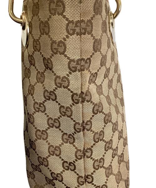 GUCCI（グッチ）GUCCI (グッチ) トートバッグ ベージュの古着・服飾アイテム