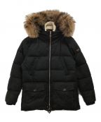 ）の古着「フーデッドピーチスキンダウンブルゾン」｜ブラック