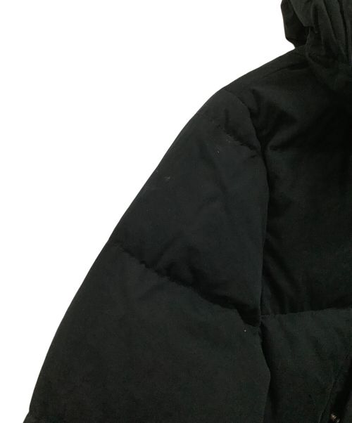 Paul&Shark（ポールアンドシャーク）Paul&Shark (ポールアンドシャーク) フーデッドピーチスキンダウンブルゾン ブラック サイズ:Sの古着・服飾アイテム