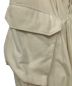 中古・古着 blurhms (ブラームス) ベルヴェット コンバット トラウザー ベージュ サイズ:3：16000円