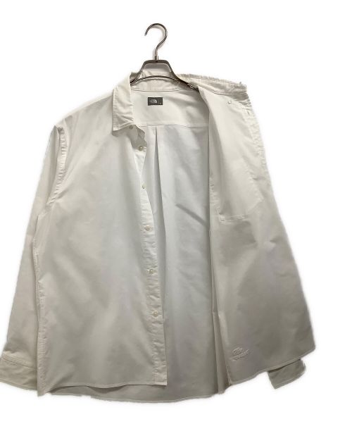 THE NORTH FACE（ザ ノース フェイス）THE NORTH FACE (ザ ノース フェイス) STANDARD SHIRT ホワイト サイズ:XLの古着・服飾アイテム
