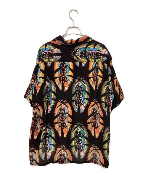 WACKO MARIA（ワコマリア）WACKO MARIA (ワコマリア) レーヨンシャツ ブラック サイズ:Lの古着・服飾アイテム
