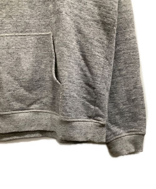 DSQUARED2（ディースクエアード）DSQUARED2 (ディースクエアード) ロゴスウェットフーディ グレー サイズ:Lの古着・服飾アイテム