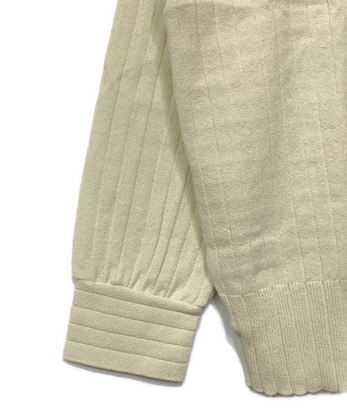 CITY（シティ）CITY (シティ) リブクルーネックプルオーバー ベージュ サイズ:1の古着・服飾アイテム
