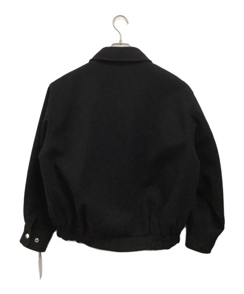 ELLIE（エリー）ELLIE (エリー) ヘリンボーンブルゾン ブラック サイズ:F 未使用品の古着・服飾アイテム