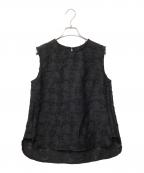 ELLIEエリー）の古着「ノースリーブブラウス」｜ブラック