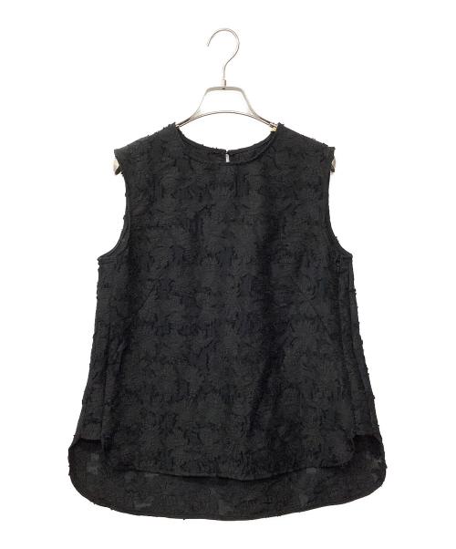 ELLIE（エリー）ELLIE (エリー) ノースリーブブラウス ブラック サイズ:Fの古着・服飾アイテム