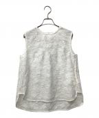 ELLIEエリー）の古着「ノースリーブブラウス」｜ホワイト