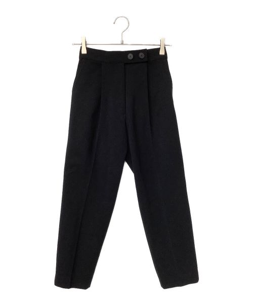 ELLIE（エリー）ELLIE (エリー) ストレートパンツ ブラック サイズ:1の古着・服飾アイテム