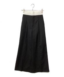 ELLIE（エリー）の古着「マーベルトパンツ」｜ブラック