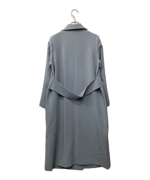 PUBLIC TOKYO（パブリックトウキョウ）PUBLIC TOKYO (パブリックトウキョウ) スプリングバックフレアライトコート ブルー サイズ:1の古着・服飾アイテム