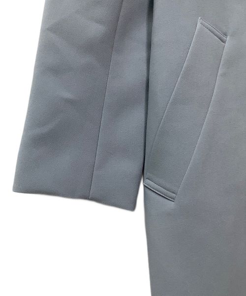 PUBLIC TOKYO（パブリックトウキョウ）PUBLIC TOKYO (パブリックトウキョウ) スプリングバックフレアライトコート ブルー サイズ:1の古着・服飾アイテム