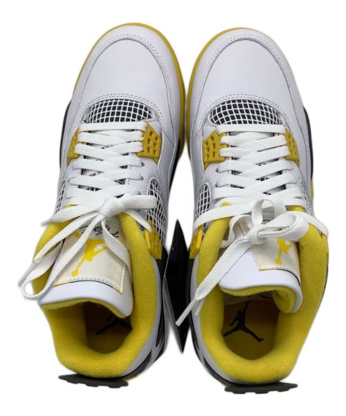 NIKE（ナイキ）NIKE (ナイキ) ハイカットスニーカー ホワイト×イエロー サイズ:27の古着・服飾アイテム