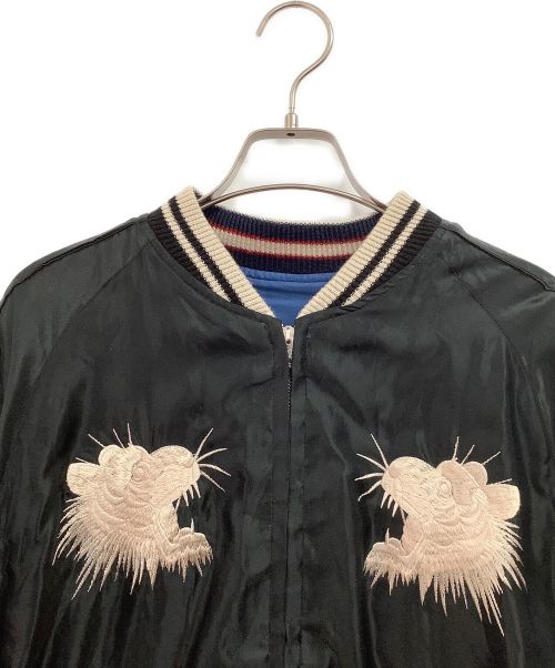 AVIREX（アヴィレックス）AVIREX (アヴィレックス) TAILOR 東洋 (テーラー東洋) SOUVENIR JACKET FAR EAST CRUISE ブルー サイズ:Mの古着・服飾アイテム