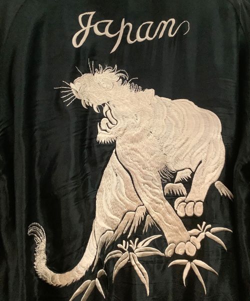 AVIREX（アヴィレックス）AVIREX (アヴィレックス) TAILOR 東洋 (テーラー東洋) SOUVENIR JACKET FAR EAST CRUISE ブルー サイズ:Mの古着・服飾アイテム