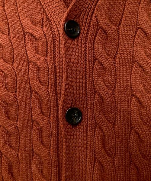 BAFY（バフィー）BAFY (バフィー) ケーブルニットベスト ブラウン サイズ:不明の古着・服飾アイテム