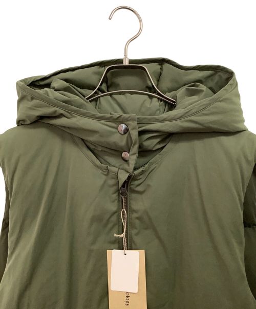 Curensology（カレンソロジー）Curensology (カレンソロジー) ダウンベスト グリーン サイズ:F 未使用品の古着・服飾アイテム