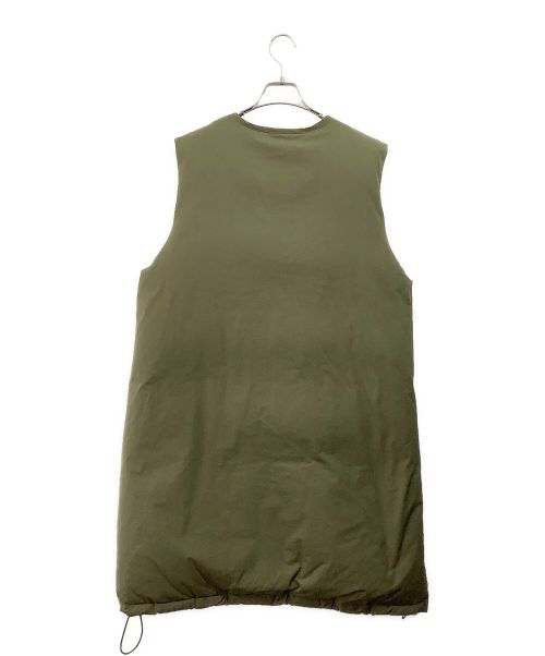 Curensology（カレンソロジー）Curensology (カレンソロジー) ダウンベスト グリーン サイズ:F 未使用品の古着・服飾アイテム