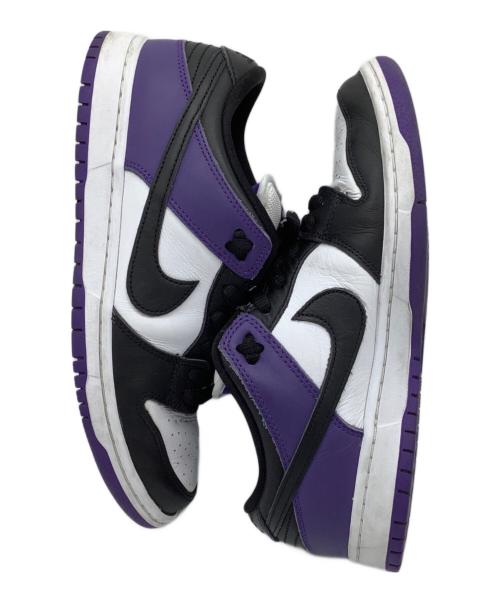 NIKE（ナイキ）NIKE (ナイキ) DUNK LOW　ローカットスニーカー パープル×ブラック サイズ:26.5の古着・服飾アイテム
