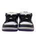 NIKE (ナイキ) DUNK LOW　ローカットスニーカー パープル×ブラック サイズ:26.5：10000円