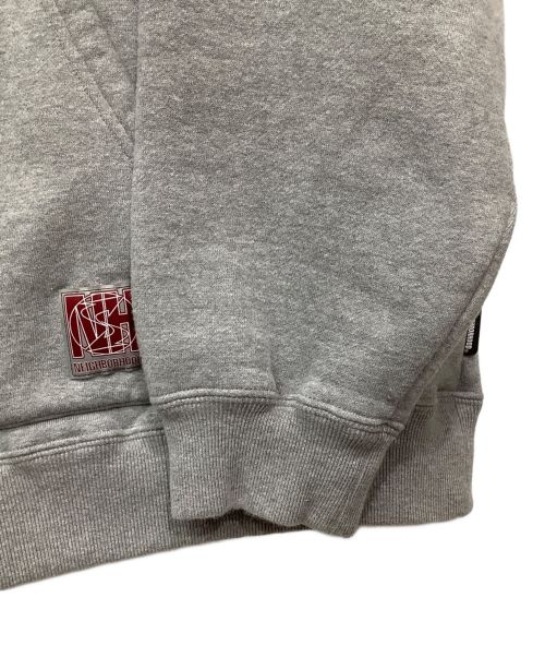 NEIGHBORHOOD（ネイバーフッド）NEIGHBORHOOD (ネイバーフッド) プルオーバーパーカー グレー×ブルー サイズ:Lの古着・服飾アイテム