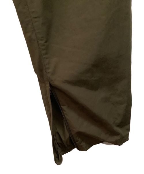 stein（シュタイン）stein (シュタイン) TRAINER'S TRACK EASY TROUSERS カーキ×ブラック サイズ:Lの古着・服飾アイテム