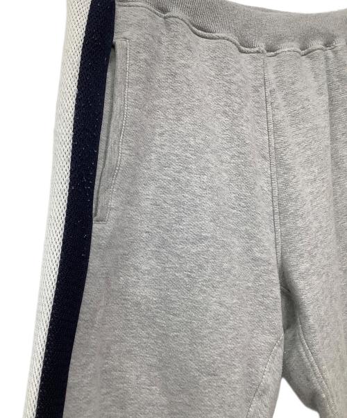 MONCLER GAMME BLEU（モンクレール ガム ブルー）MONCLER GAMME BLEU (モンクレール ガム ブルー) ラインスウェットパンツ グレー サイズ:XSの古着・服飾アイテム