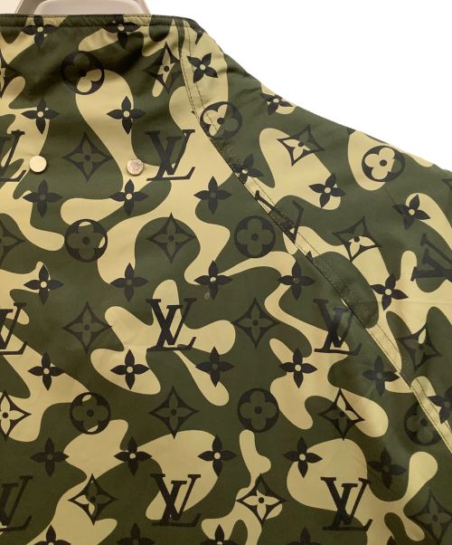 LOUIS VUITTON（ルイ ヴィトン）LOUIS VUITTON (ルイ ヴィトン) 村上隆 (ムラカミタカシ) リバーシブルジャケット グリーン×ブラウン サイズ:50の古着・服飾アイテム