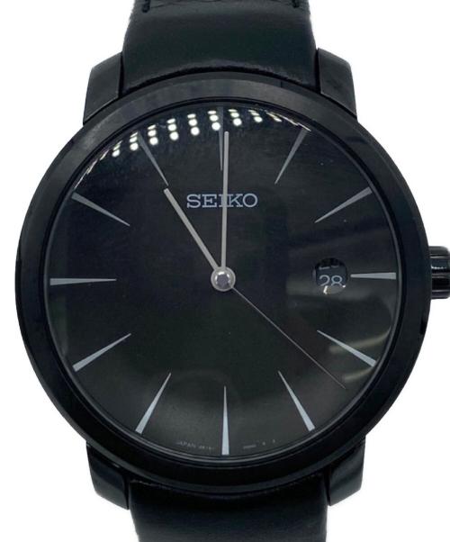 SEIKO（セイコー）SEIKO (セイコー) ムービングデザインコレクション　腕時計 ブラックの古着・服飾アイテム
