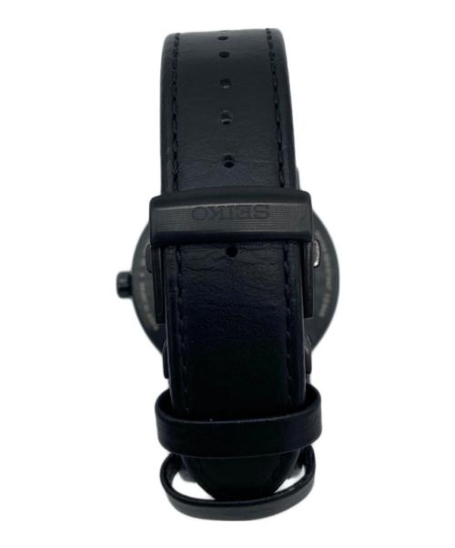 SEIKO（セイコー）SEIKO (セイコー) ムービングデザインコレクション　腕時計 ブラックの古着・服飾アイテム